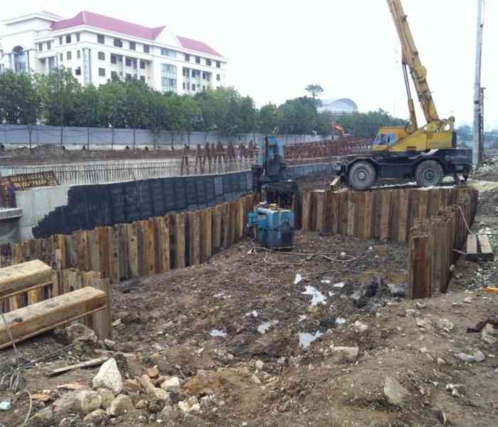 Quy trình thi công cừ larsen